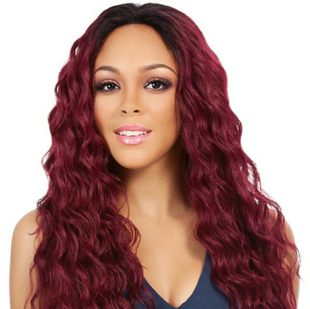 Lace front wig